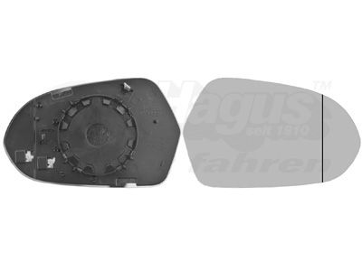 VAN WEZEL Staklo za retrovizor, vanjski retrovizor