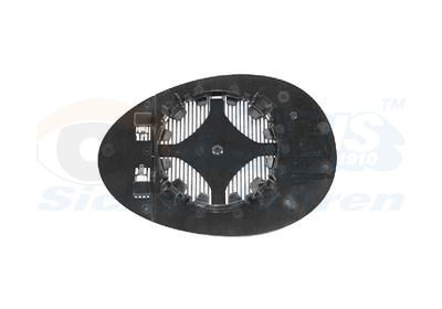 VAN WEZEL Staklo za retrovizor, vanjski retrovizor