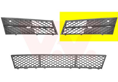 VAN WEZEL Ventilacijska rešetka, odbojnik