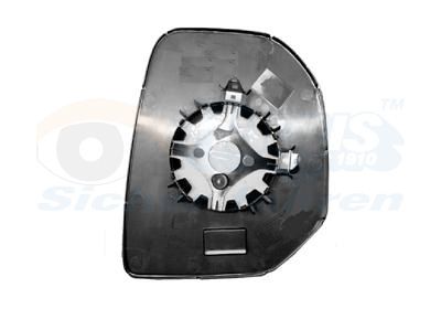 VAN WEZEL Staklo za retrovizor, vanjski retrovizor