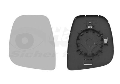 VAN WEZEL Staklo za retrovizor, vanjski retrovizor