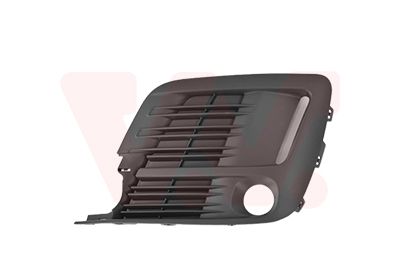 VAN WEZEL Ventilacijska rešetka, odbojnik