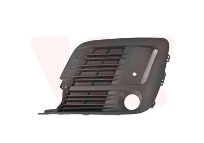 VAN WEZEL Ventilacijska rešetka, odbojnik