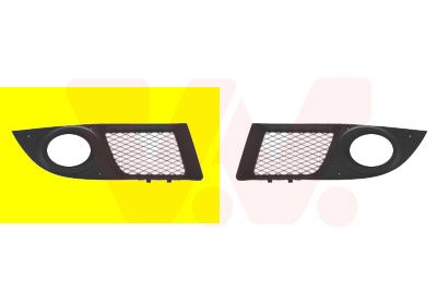 VAN WEZEL Ventilacijska rešetka, odbojnik