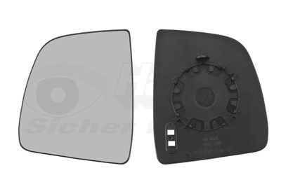 VAN WEZEL Staklo za retrovizor, vanjski retrovizor