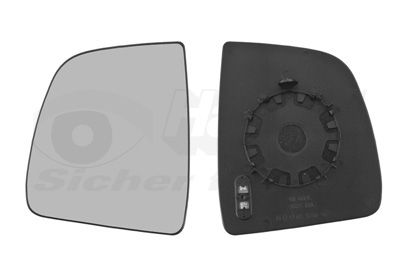 VAN WEZEL Staklo za retrovizor, vanjski retrovizor