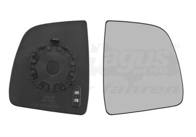 VAN WEZEL Staklo za retrovizor, vanjski retrovizor