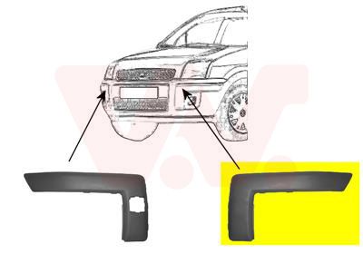 VAN WEZEL Maska, odbojnik