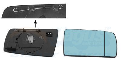 VAN WEZEL Staklo za retrovizor, vanjski retrovizor