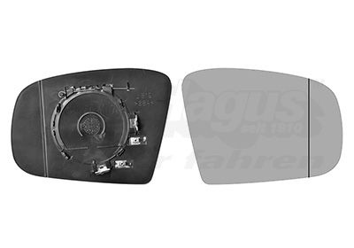 VAN WEZEL Staklo za retrovizor, vanjski retrovizor