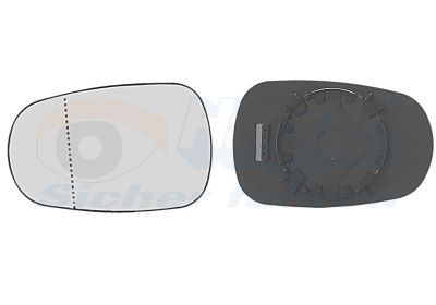 VAN WEZEL Staklo za retrovizor, vanjski retrovizor