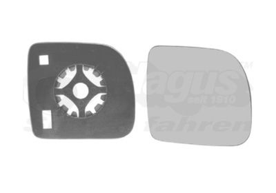 VAN WEZEL Staklo za retrovizor, vanjski retrovizor