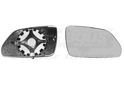 VAN WEZEL Staklo za retrovizor, vanjski retrovizor