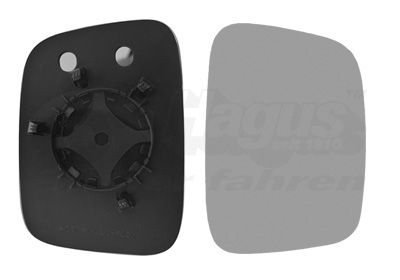 VAN WEZEL Staklo za retrovizor, vanjski retrovizor