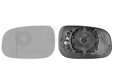 VAN WEZEL Staklo za retrovizor, vanjski retrovizor
