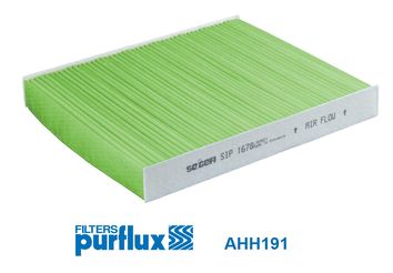 PURFLUX Filtar, zrak unutarnjeg prostora