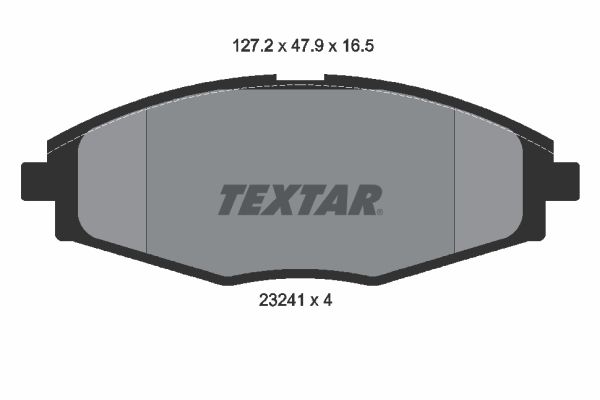 Textar Komplet kočionih obloga, disk-kočnica