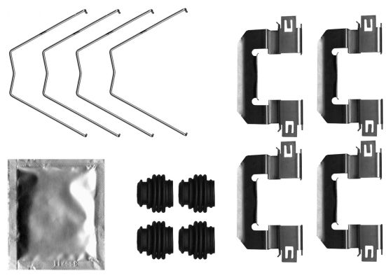 Textar Komplet kočionih obloga, disk-kočnica