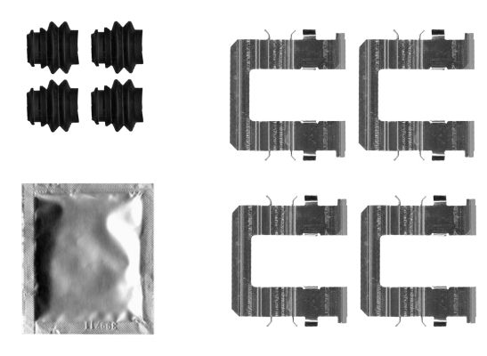 Textar Kontakt za upozorenje, istrošenost kočionih obloga