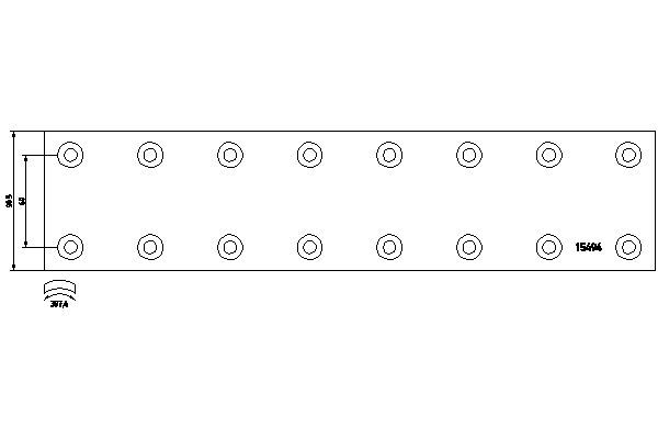 TEXTAR Signalni kontakt, istrošenost kočne obloge