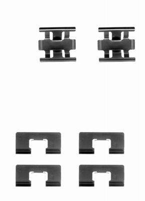 Textar Komplet dodatne opreme, obloga disk-kočnice