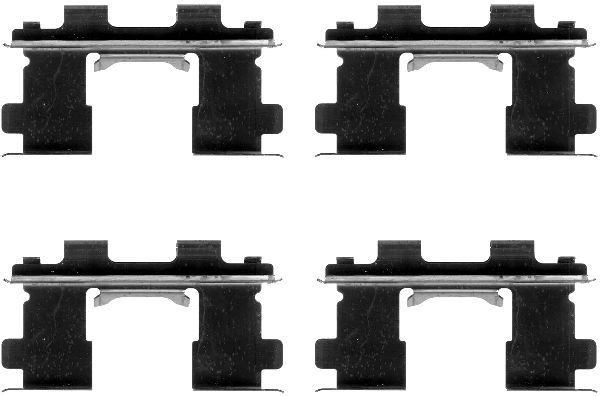 Textar Komplet dodatne opreme, obloga disk-kočnice