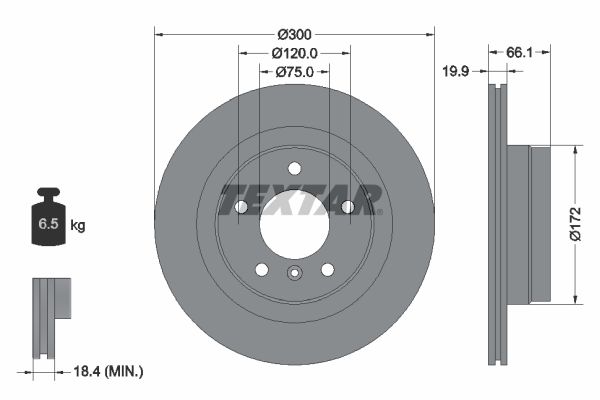 Textar Kočioni disk – Auto Krešo