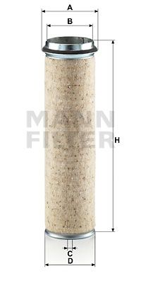 MANN-FILTER Filter sekundarnog zraka
