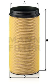 MANN-FILTER Filter za sekundarni zrak