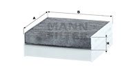 MANN-FILTER Filtar, zrak unutarnjeg prostora