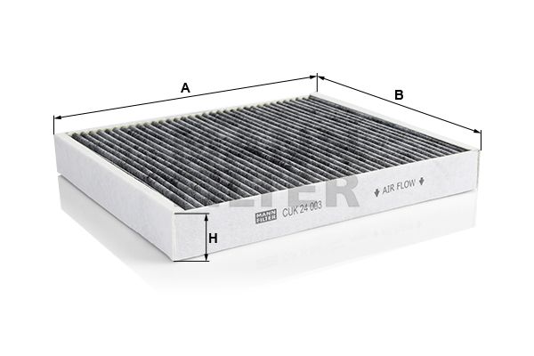 MANN-FILTER Filtar, zrak unutrašnjeg prostora