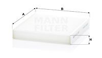MANN-FILTER Filtar, zrak unutrašnjeg prostora