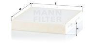 MANN-FILTER Filtar, zrak unutarnjeg prostora