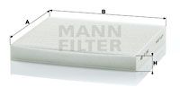 MANN-FILTER Filtar, zrak unutrašnjeg prostora