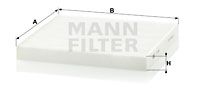 MANN-FILTER Filtar, zrak unutrašnjeg prostora