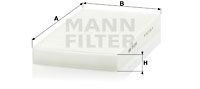 MANN-FILTER Filtar, zrak unutrašnjeg prostora