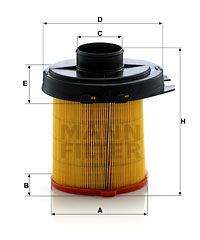 MANN-FILTER Filter zraka