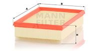 MANN-FILTER Filter za zrak