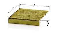 MANN-FILTER Filtar, zrak unutrašnjeg prostora