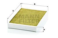MANN-FILTER Filtar, zrak unutrašnjeg prostora