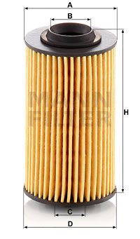 MANN-FILTER Filter ulja