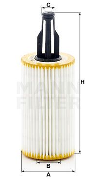 MANN-FILTER Filter ulja