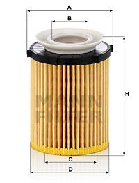 MANN-FILTER Filter ulja