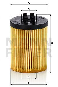 MANN-FILTER Filter ulja