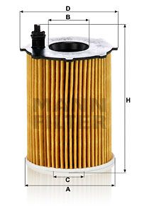MANN-FILTER Filter ulja