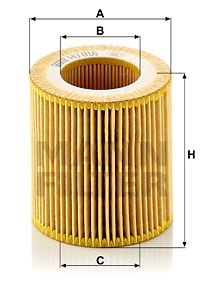 MANN-FILTER Filter ulja
