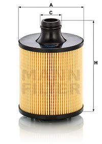 MANN-FILTER Filtar za ulje