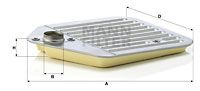 MANN-FILTER Hidraulički filtar, automatski mjenjač