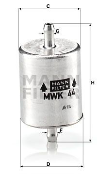 MANN-FILTER Filter goriva