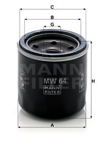 MANN-FILTER Filter ulja